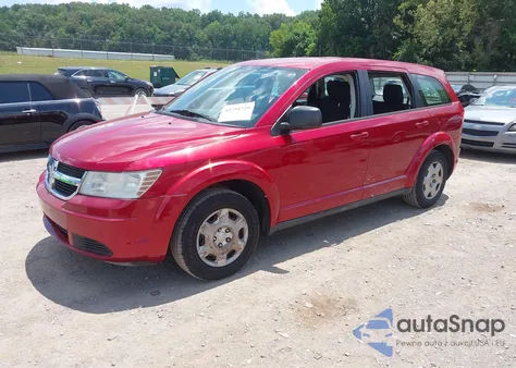 2010 Dodge Journey Se из США, поврежденный, VIN 3D4PG4FB5AT223488